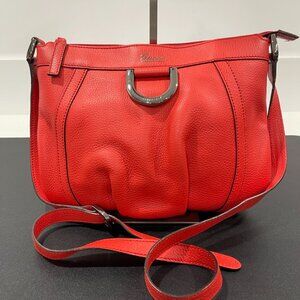 Gucci Abbey Leather Shoulder/Crossbody Bag with Gunmetal Hardware (JB1306)